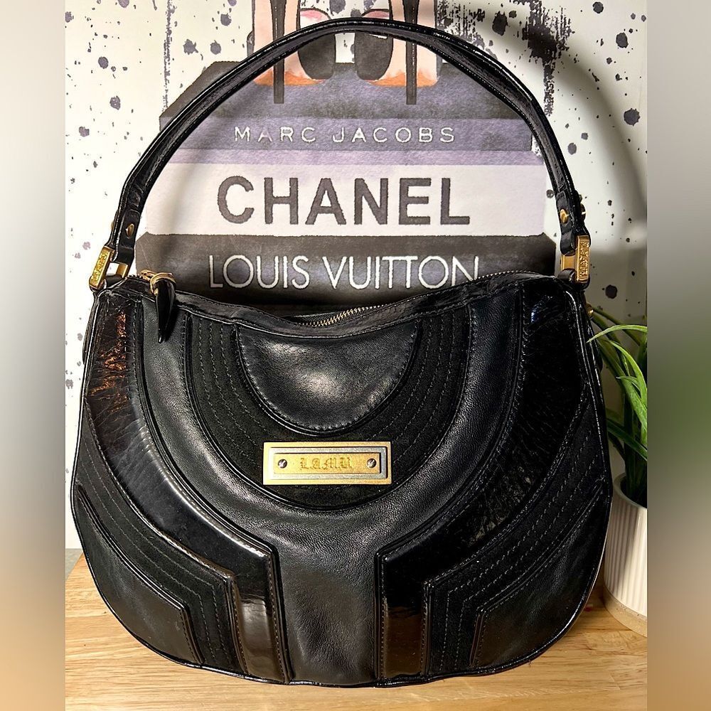 LAMB by Gwen Stefani Rare & HTF Black Satchel.